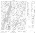 086B04 - MATTBERRY LAKE - Topographic Map