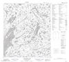 086B07 - STRACHAN LAKE - Topographic Map