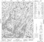 086B12 - ARSENO LAKE - Topographic Map