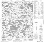 086B16 - DRUMLIN LAKE - Topographic Map