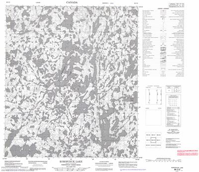 086C02 - KOROPCHUK LAKE - Topographic Map