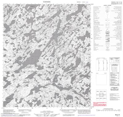 086C14 - NO TITLE - Topographic Map