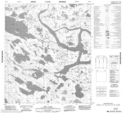 086D06 - ETNA LAKE - Topographic Map