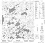 086D10 - DENNISON LAKE - Topographic Map