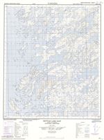 086E01 - HOTTAH LAKE EAST - Topographic Map