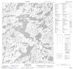 086F06 - LEVER LAKE - Topographic Map