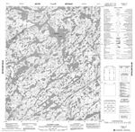 086F10 - HANSEN LAKE - Topographic Map