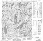 086F16 - BROKEN DISH LAKE - Topographic Map