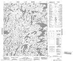 086G05 - ACASTA LAKE - Topographic Map