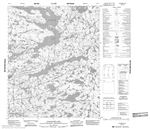 086G14 - SAMANDRE LAKE - Topographic Map