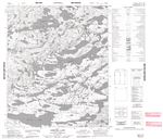 086H12 - AMBUSH LAKE - Topographic Map