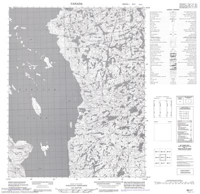 086I07 - NO TITLE - Topographic Map