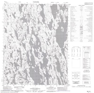 086I12 - NO TITLE - Topographic Map