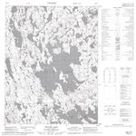 086I14 - KIGLIKAVIK LAKE - Topographic Map