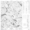 086J02 - BELANGER LAKE - Topographic Map