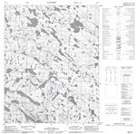 086J05 - BELLEAU LAKE - Topographic Map