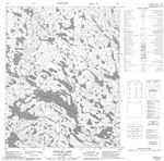 086J06 - HEPBURN LAKE - Topographic Map