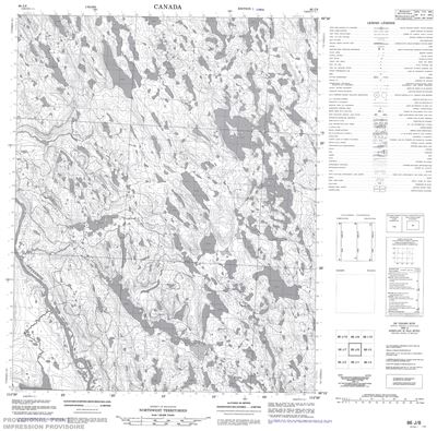 086J08 - NO TITLE - Topographic Map