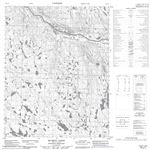 086J11 - MUSKOX LAKES - Topographic Map