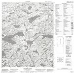 086K10 - MCLAREN LAKE - Topographic Map