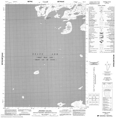 086L13 - PROSPECT ISLAND - Topographic Map