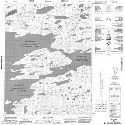086L14 - RITCH ISLAND - Topographic Map