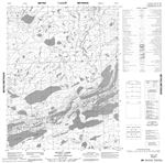 086M03 - SULKY LAKE - Topographic Map