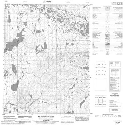 086N04 - ANDERSON CREEK - Topographic Map