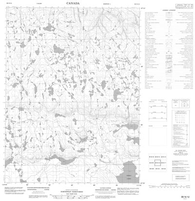 086N12 - NO TITLE - Topographic Map