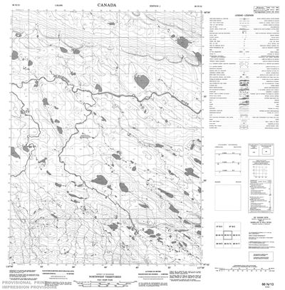 086N13 - NO TITLE - Topographic Map