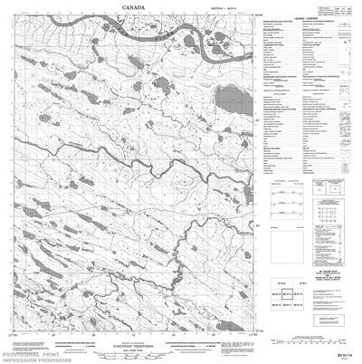086N14 - NO TITLE - Topographic Map