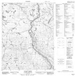 086O05 - BURNT CREEK - Topographic Map