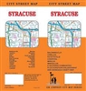 Syracuse NY Street map. This is a detailed map including Baldwinsville, Camillus, Fayetteville, Liverpool, Manlius, Marcellus and adjoining communities plus a downtown enlargement and Onondaga County Map.