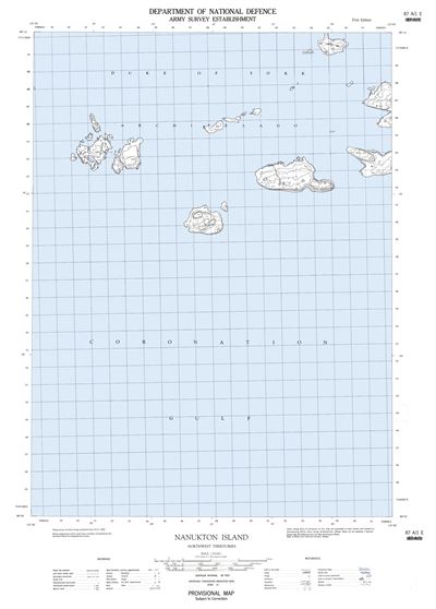 087A01E - NANUKTON ISLAND - Topographic Map