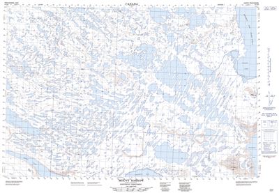 087A06 - MOUNT BARROW - Topographic Map