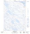 087A11W - LAMBERT ISLAND - Topographic Map