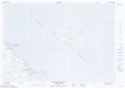 087A14 - BERNARD HARBOUR - Topographic Map