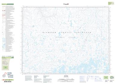 087E13 - NO TITLE - Topographic Map
