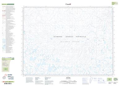 087F16 - NO TITLE - Topographic Map