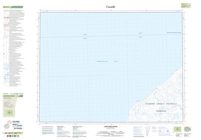 087G03 - CAPE WOLLASTON - Topographic Map