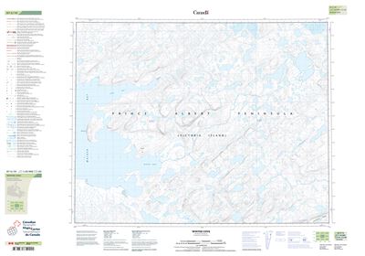 087G10 - WINTER COVE - Topographic Map