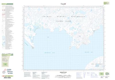 087G11 - BERKELEY POINT - Topographic Map