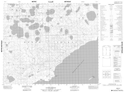 088B14 - NO TITLE - Topographic Map