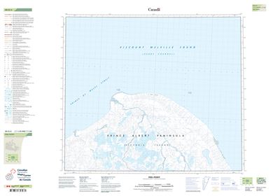 088D06 - PEEL POINT - Topographic Map