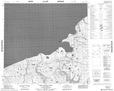 088E15 - SHELLABEAR POINT - Topographic Map