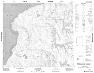 088F03 - BACK POINT - Topographic Map