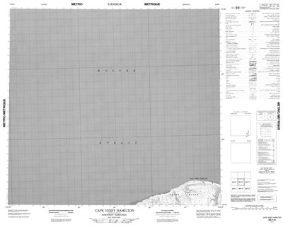 088F06 - CAPE VESEY HAMILTON - Topographic Map
