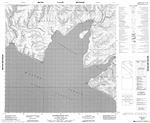 088G01 - WARRINGTON BAY - Topographic Map