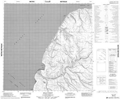 088G07 - KELLY POINT - Topographic Map
