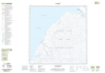 088G14 - CALLAGHAN POINT - Topographic Map